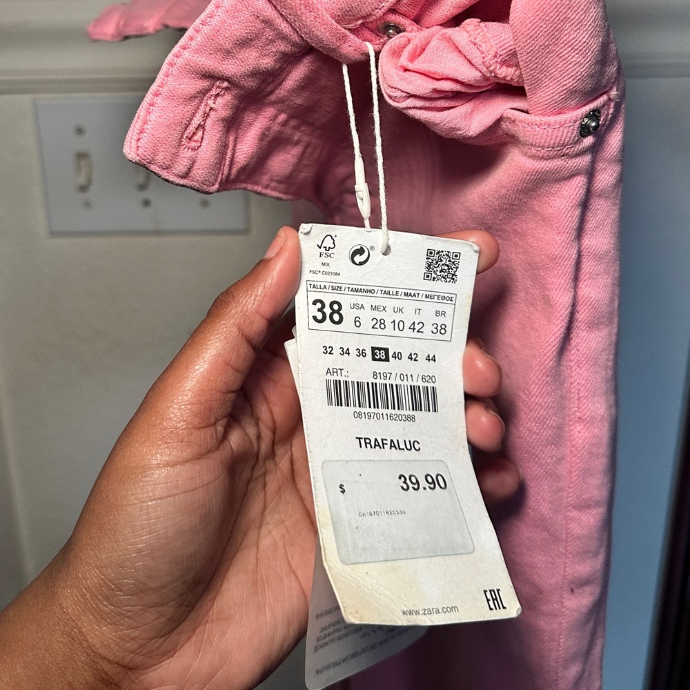 Light pink Jeans/Pants from Zara!